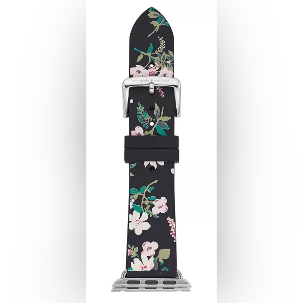Kate Spade Women's Multicolored Floral Silicone Apple Watch® Strap
